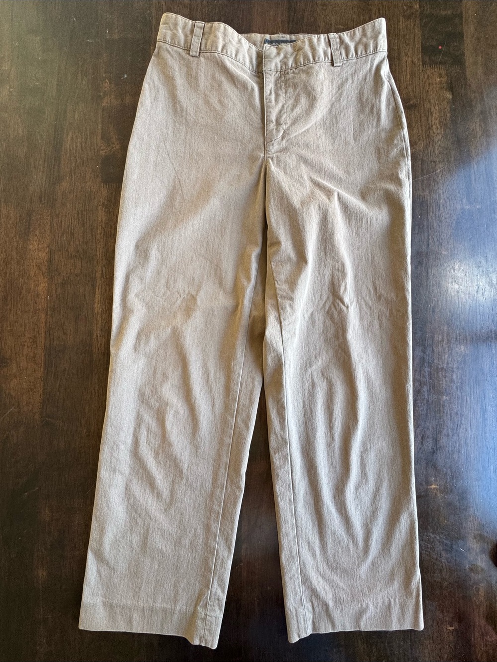 The Banana Republic Women's Mocha Brown Stretch Slim Ankle Pant in size 2 long